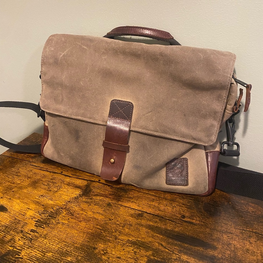 Nutsack 11” satchel messenger bag